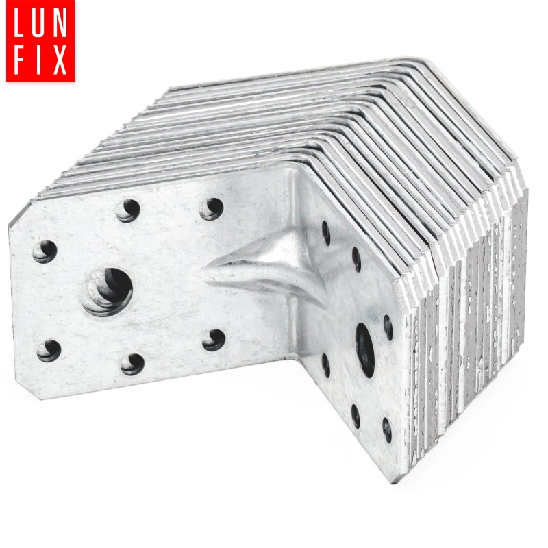 Kątownik ciesielski 60x60x45 mm montażowy 2mm 1szt.