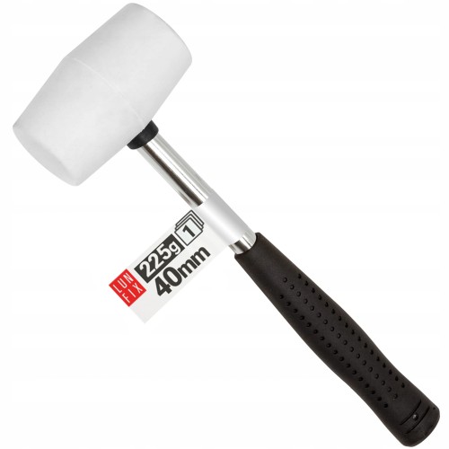 Gumové kladívko na dlažbu 50mm 225g neznačící