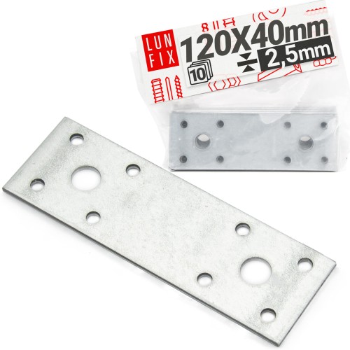Plochá spojka 120x40x2,5 LP2 10 ks.