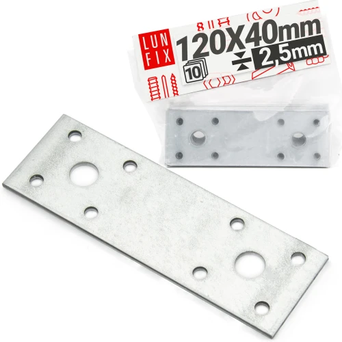 Plochá spojka 120x40x2,5 LP2 10 ks.
