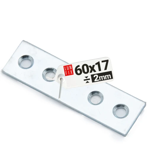 Plochá spojka 60x17x2mm LW2 1ks.