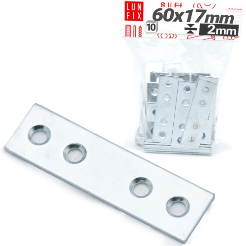 Plochá spojka 60x17x2mm LW2 10ks.