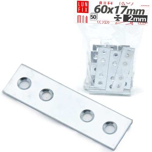 Plochá spojka 60x17x2mm LW2 50ks.