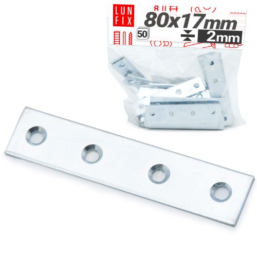 Plochá spojka 80x17x2mm LW3 50ks.