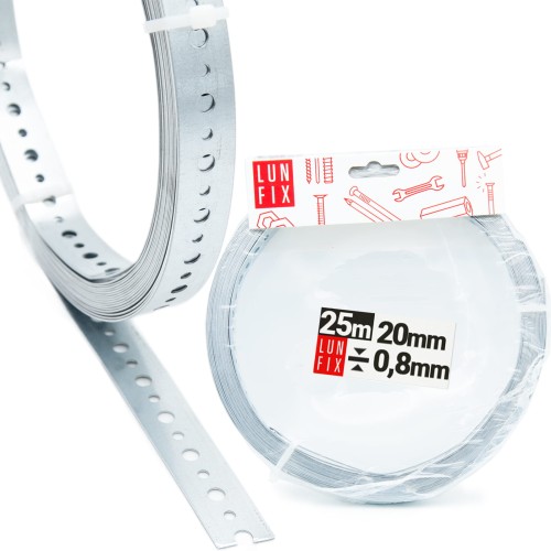 Zavětrovací pás 20x0,8 TM20 upevňovací páska role 25m