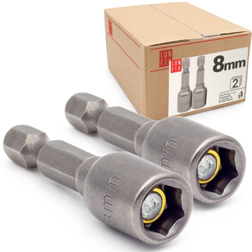 Bit držák pro farmářské šrouby 8 mm 2ks.