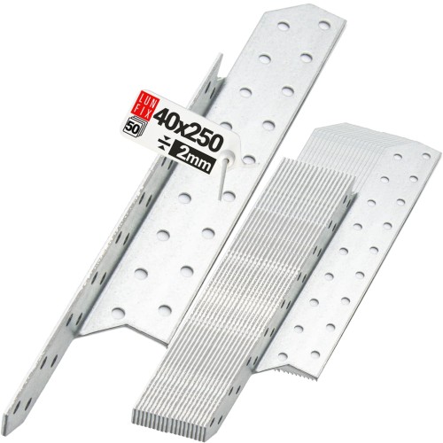 Spojka krokev/vaznice LK5 250x40 mm LEVÁ 50ks.