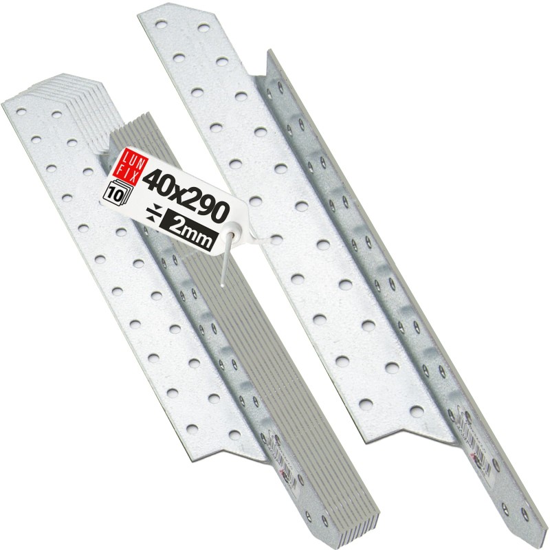 Łącznik krokwiowy LK8 ciesielski 290x40 mm PRAWY 10szt.