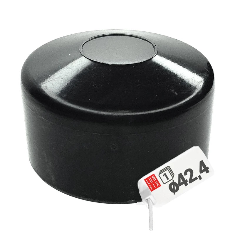 Čepička PVC na sloupek fi42 mm černá 1ks.
