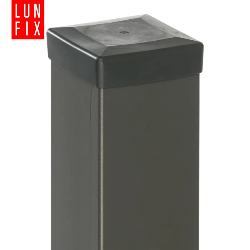 Čepička PVC na sloupek 80x80 mm černá 10ks.