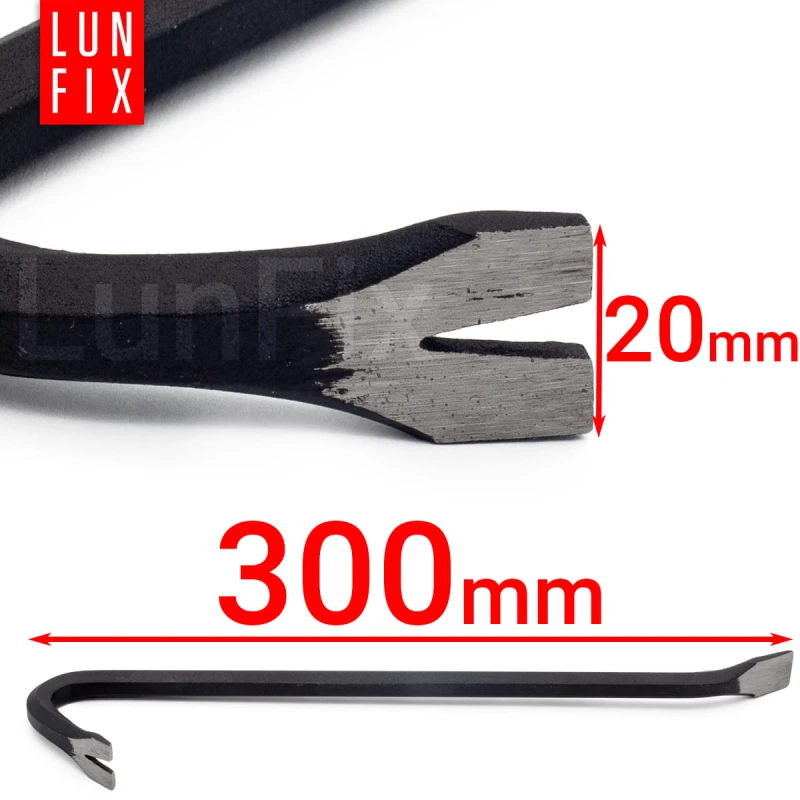 Páčidlo na vytahování hřebíků 300mm ocelové