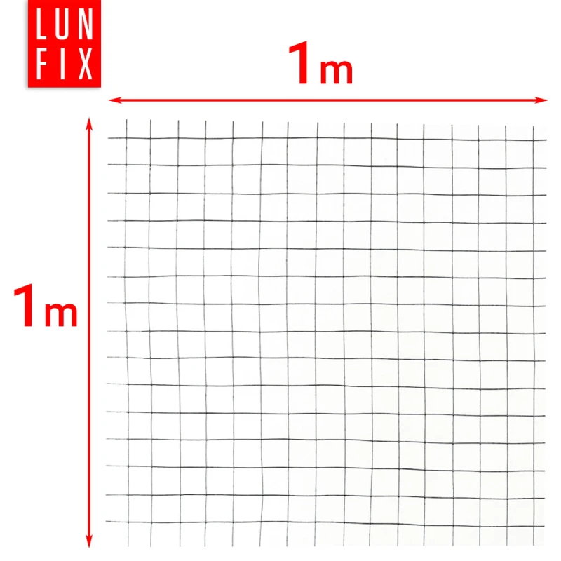 Svařované chovatelské pletivo oko 25x25 drát 1,4mm pozinkované h1m role 1m