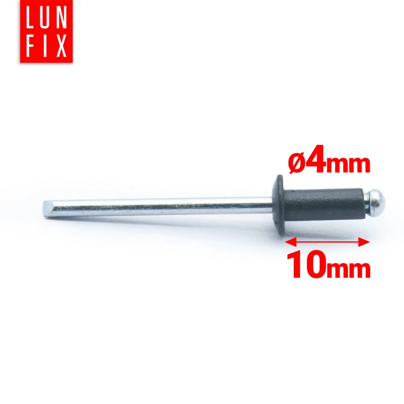Nýt trhací 4x10mm antracit RAL7016 100ks
