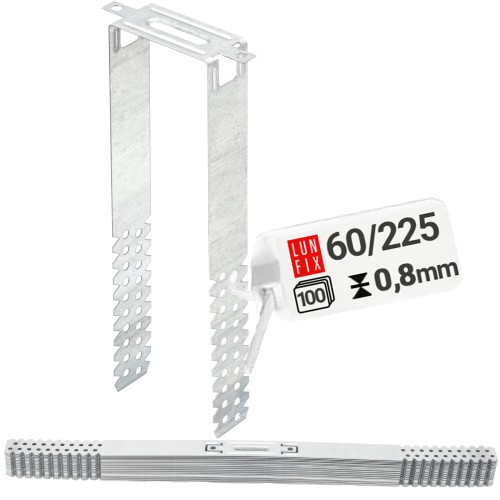 Závěs přímý 60/225 sádrokarton 100ks.