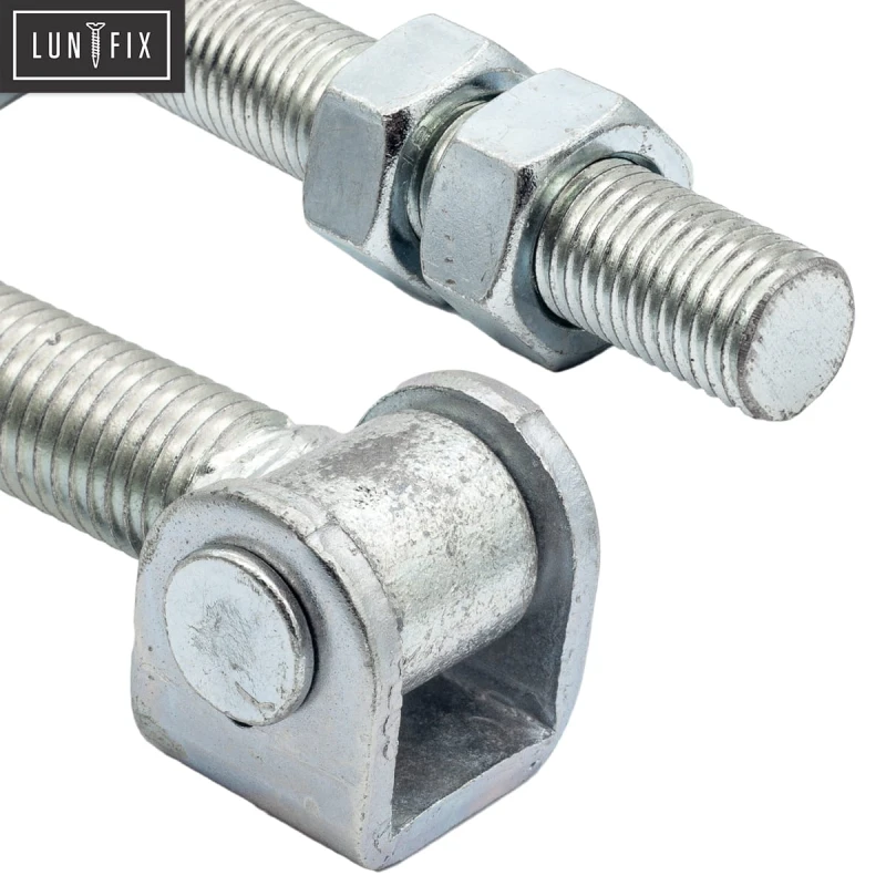 Nastavitelný závěs M20x180 mm dlouhý pro brany, branka a dveře