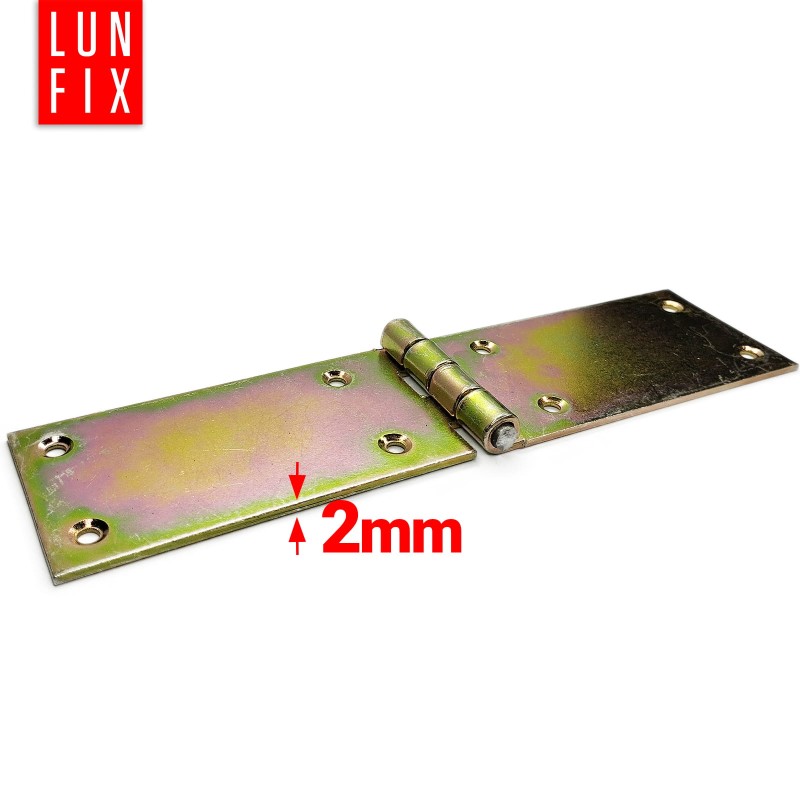 Zawias budowlany 200x50x2,0mm prosty ocynkowany ZB20 1szt.