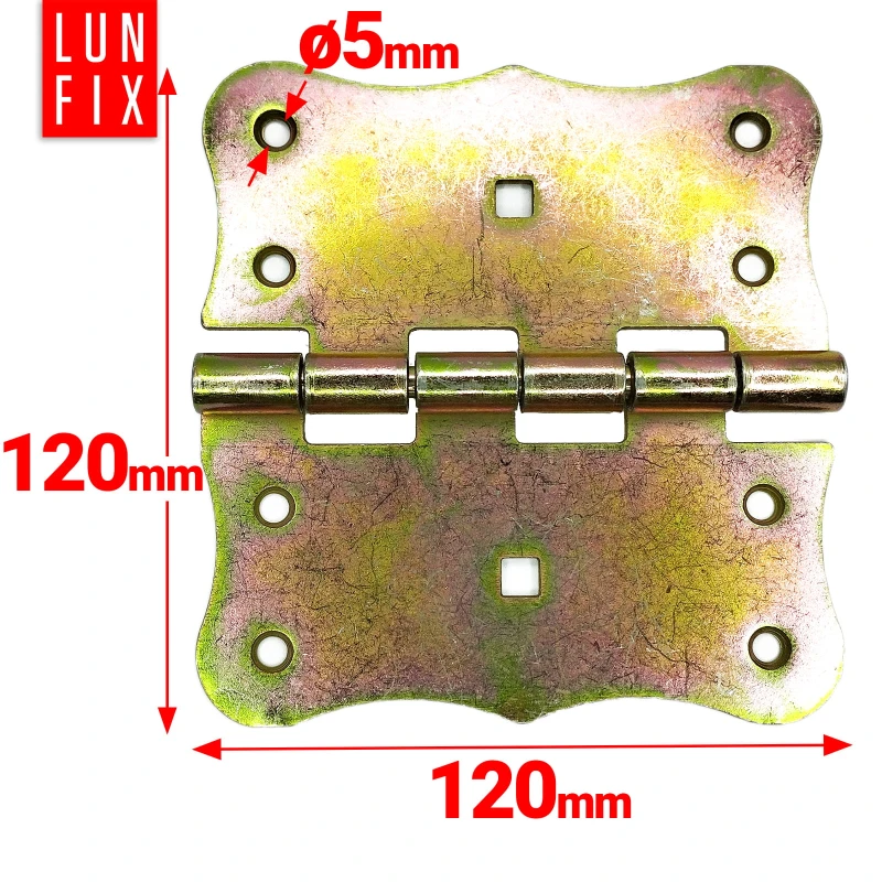Závěs dekorativní 120x120x2,5 mm pozinkovaný 1ks.