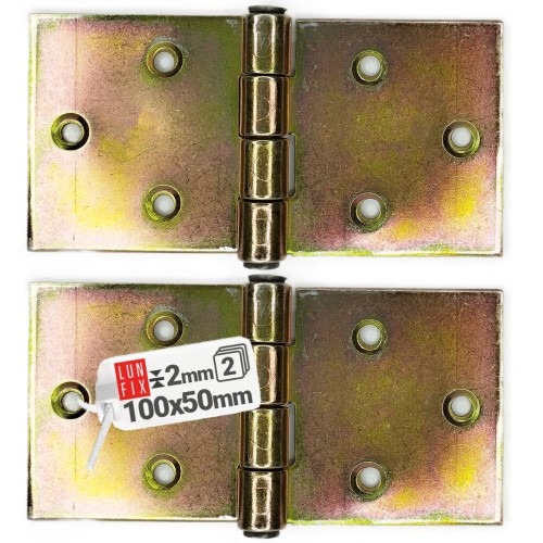 Závěs nábytkový, stavební 150x50x2 mm pozinkovaný 2 ks.