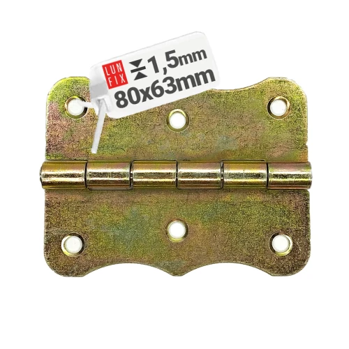 Závěs dekorativní 80x63x1,5 mm pozinkovaný 1ks.