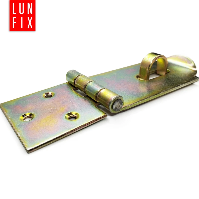 Kloubová petlice 150x50x2 mm žlutě pozinkovaná 1ks.