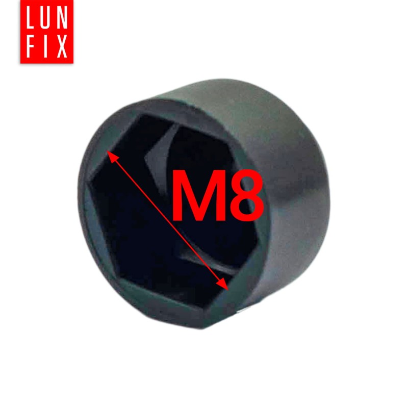 Zaślepka na śruby M8/13 maskownica kołpak czarna 500szt