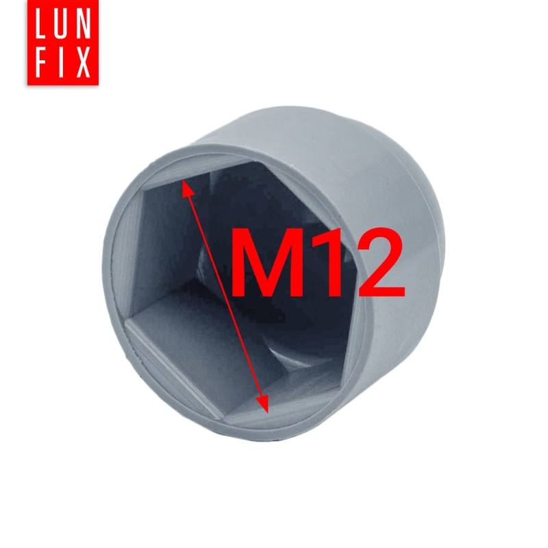 Zaślepka na śruby M12/19 maskownica kołpak szara 10szt