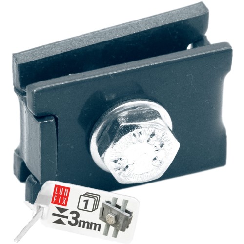 Spojka panelu tzp L 6x20 mm šedá 1ks.