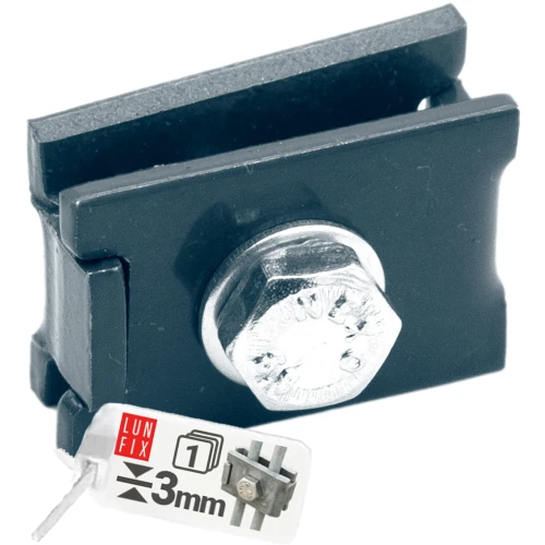 Spojka panelu tzp L 6x20 mm šedá 1ks.