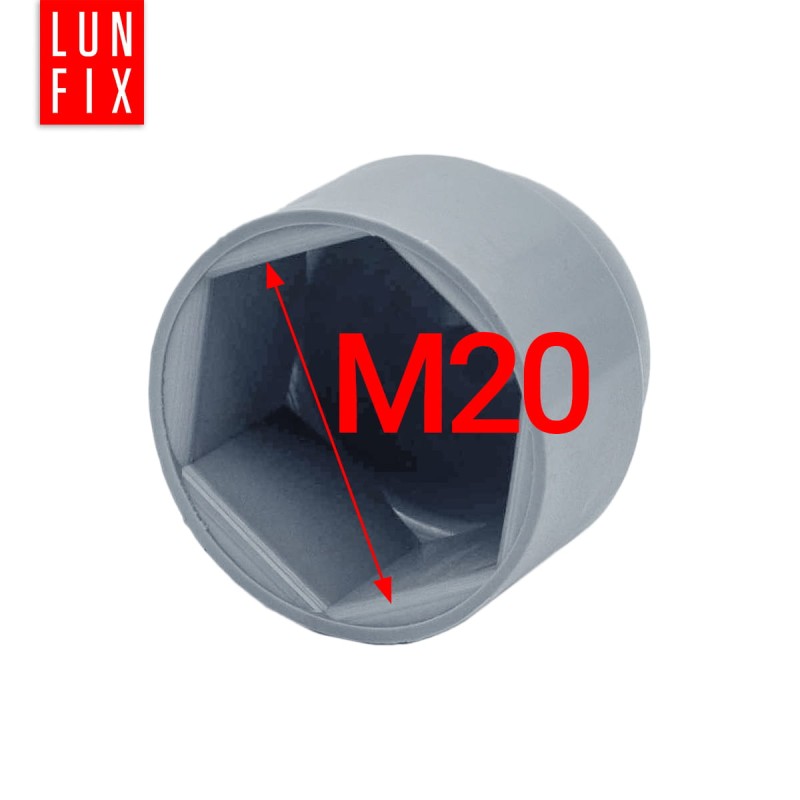 Zaślepka na śruby M20/30 maskownica kołpak szara 5szt