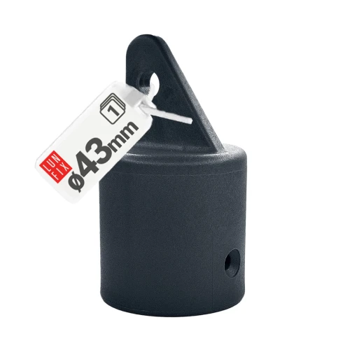 Koncovka na rozpěru  fi42mm šedá