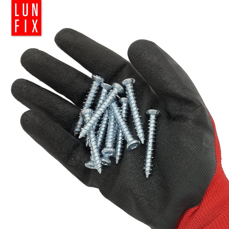 Wkręty do ościeżnic drzwi i okien 7,5x72mm ocynkowane 100szt.