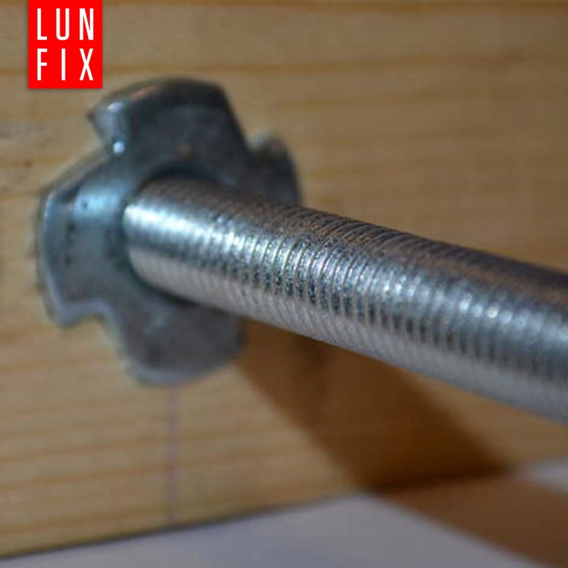 Nakrętka kłowa M5x8mm pazurkowa ocynkowana 50szt.