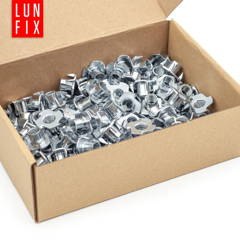 Naražecí matice M10 (10x13mm) šestihranná pozinkovaná 50ks.