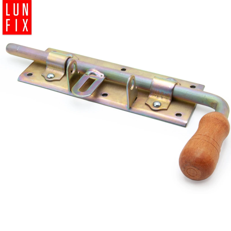 Zástrčka vratová 280x80mm s dřevěnou koncovkou levá 1ks