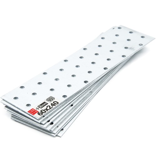 Perforovaná spojovací deska 60x240x2 10ks.