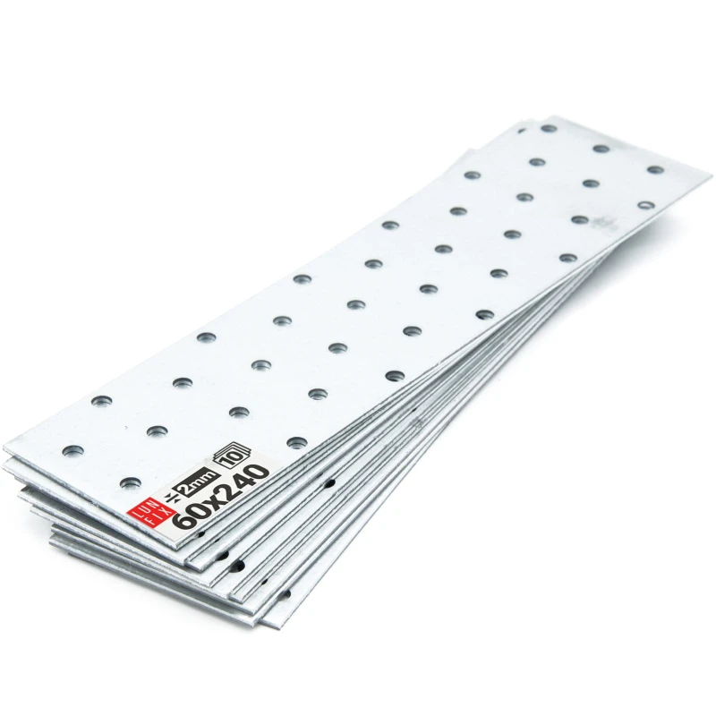Perforovaná spojovací deska 60x240x2 10ks.