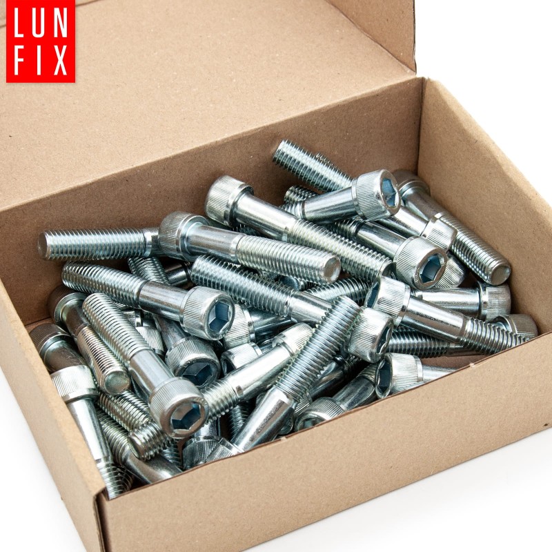 Śruby imbusowe M5x45 ocynkowane DIN912 klasa 8.8 1kg