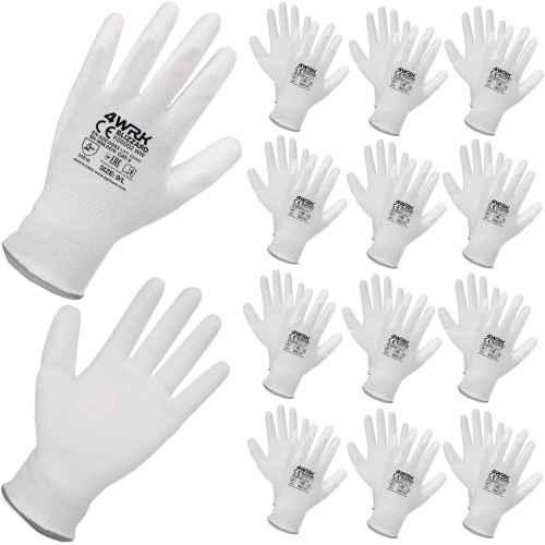 Pracovní rukavice polyuretanové vel. 9 L 12 párů