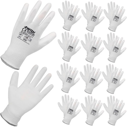 Pracovní rukavice polyuretanové vel. 8 M 12 párů