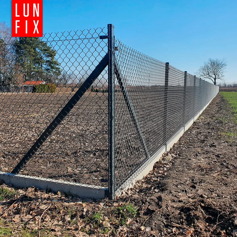 Antracitové pletivo 125cm 62x62 fi 2,5/3,8mm pozinkované poplastované role 10m