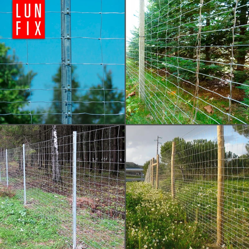 Lesnické pletivo uzlové fi2/1,6mm h1,2m 50m + skoby 100ks.