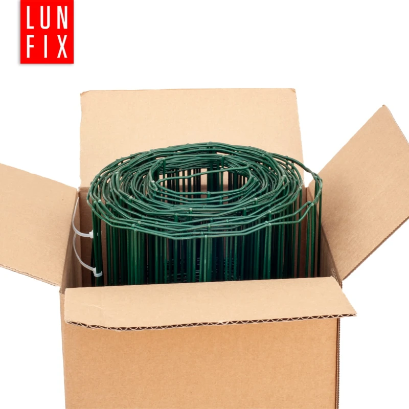 Zelené svařované pletivo poplastované role 20m oko 100x100 drát 2,1 mm výška 1,2m