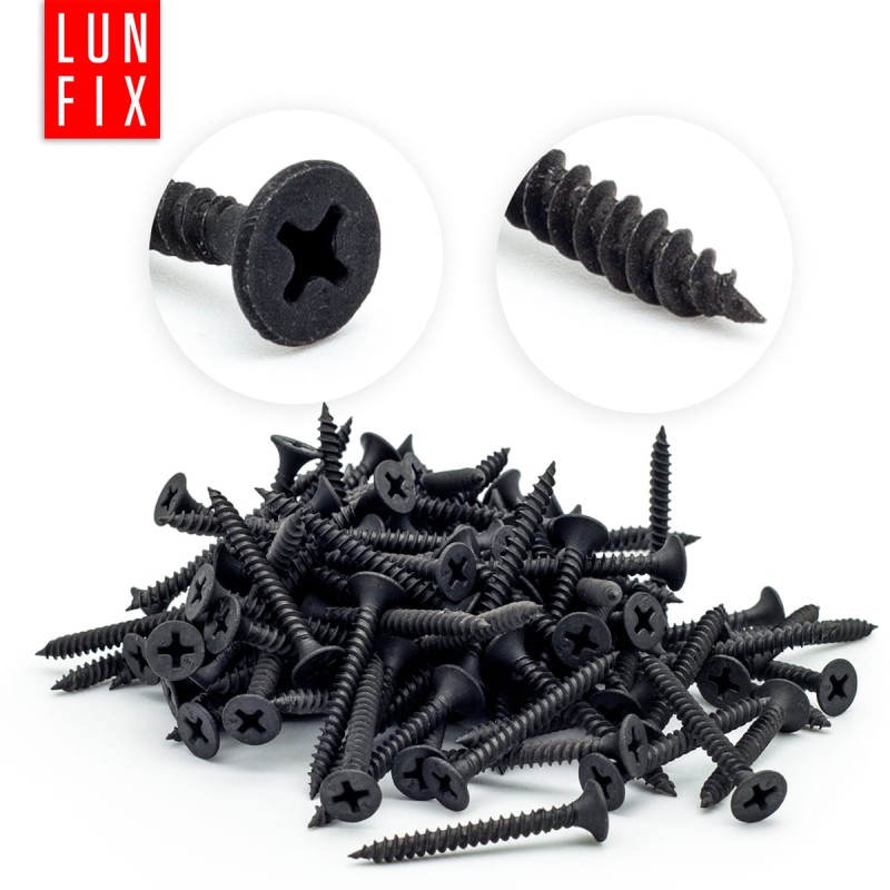 Wkręty samowiercące 3,5x19mm do metalu fosfatowane 1000szt.