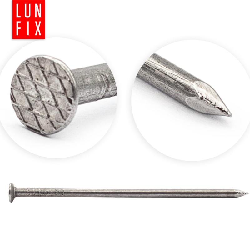 Gwoździe budowlane 1,2х25 mm 1 cal czarne 5kg