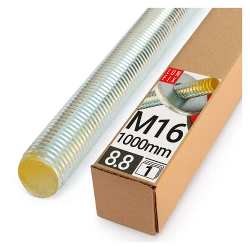 Závitová tyč M16 pozinkovaná 1000 mm 8.8 1ks.