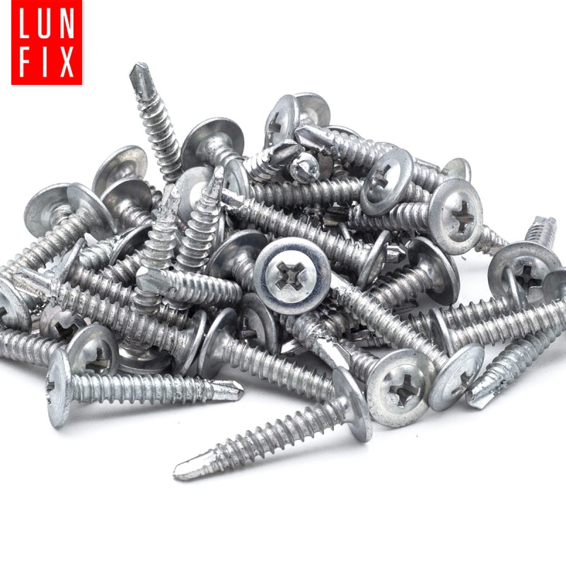 Wkręty samowiercące 4,2x32mm podkładkowe do metalu WSPC 500szt.