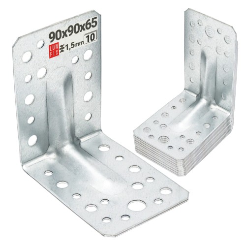 Úhelník s prolisem KPS1 90x90x65x1,5 10ks.