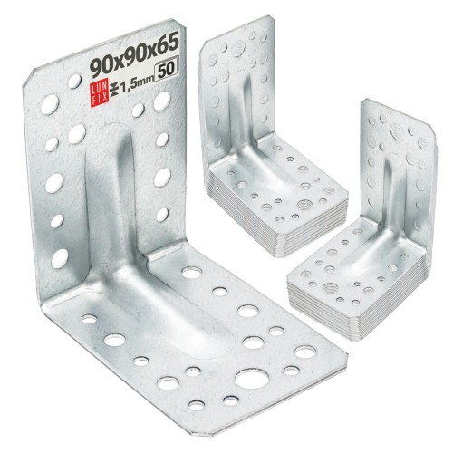 Úhelník s prolisem KPS1 90x90x65x1,5 50ks.