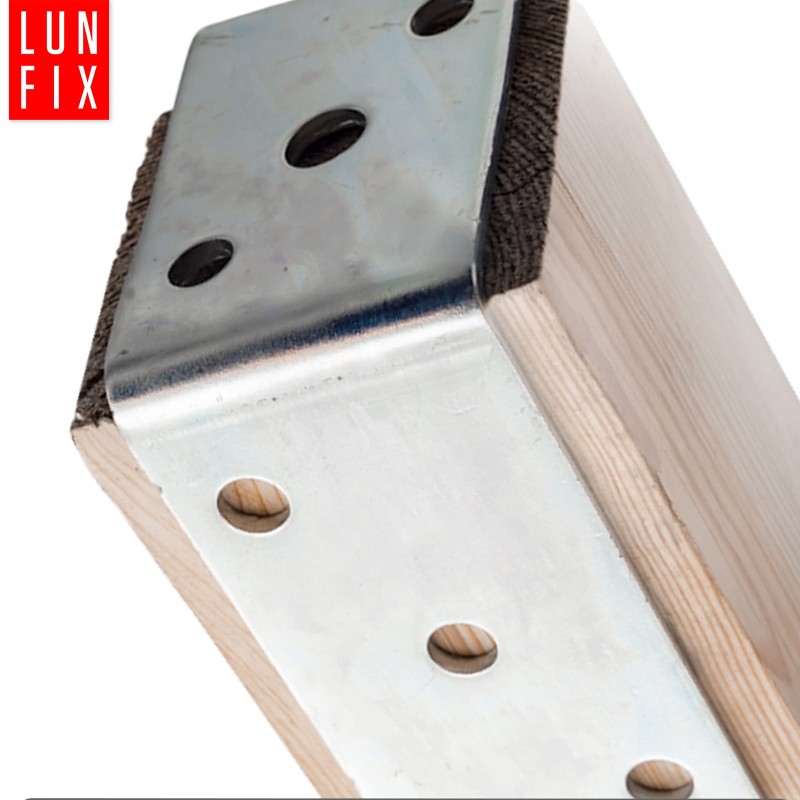Podstawa słupa typu U 70x120mm kotwa do przykręcania