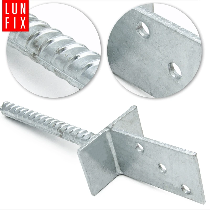 Kotevní patka  s tyčí do betonu 70 mm